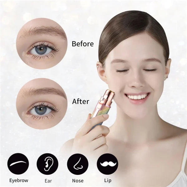 Eyebrow Trimmer & Facial Hair Removal