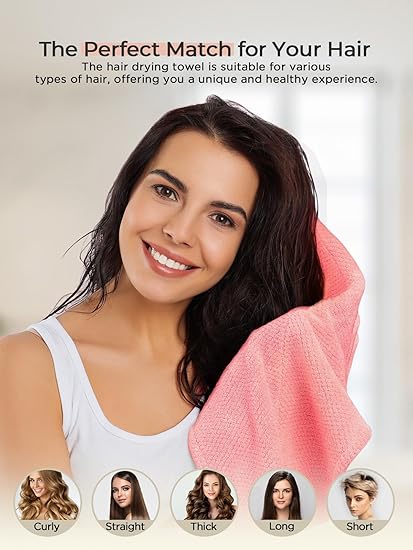 🔥 3-pcs Premium Cotton Quick Hair Drying Towel❤️,Quick Dry, Luxuriously Soft – Every Time. 💧✨” | 😍 Flat 45%OFF 🤩
