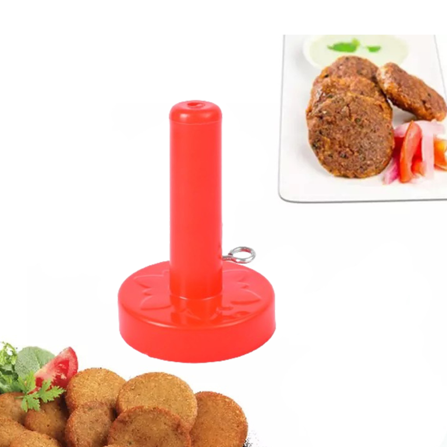🔥 Pack of 3 Vegetable Chopper, Kabab Moulds & Samosa Maker | 😍 Flat 50% OFF 🤩