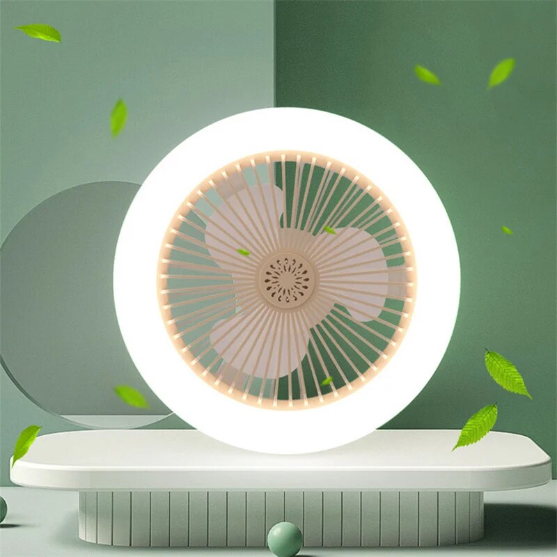 🔥 2-in-1  360 ° Rotating Ceiling Fan Light With Remote Control 😍