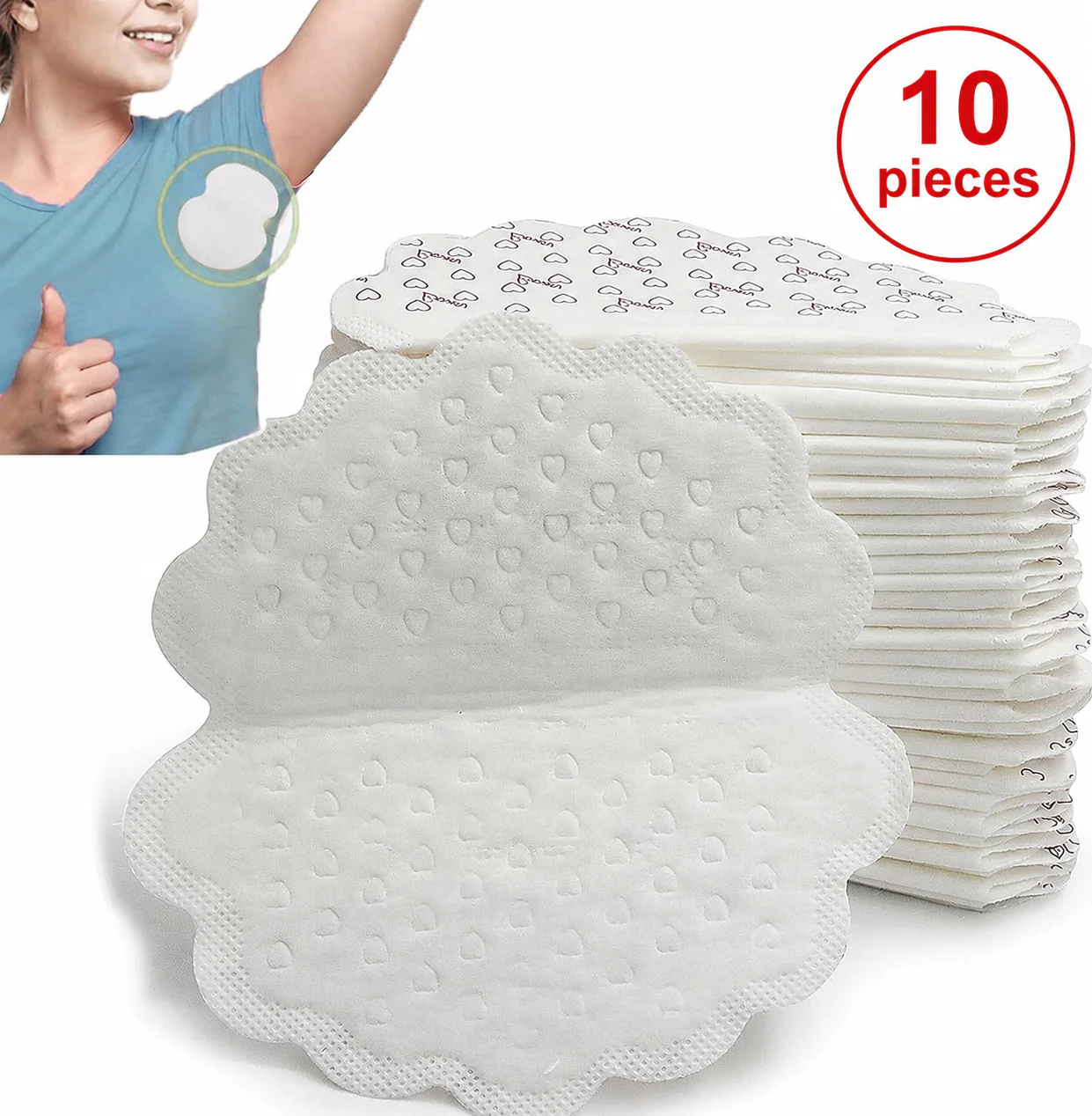 🔥Underarm Sweat Pads – Invisible Sweat & Odor Protection | Save 50% Now! | 🔥