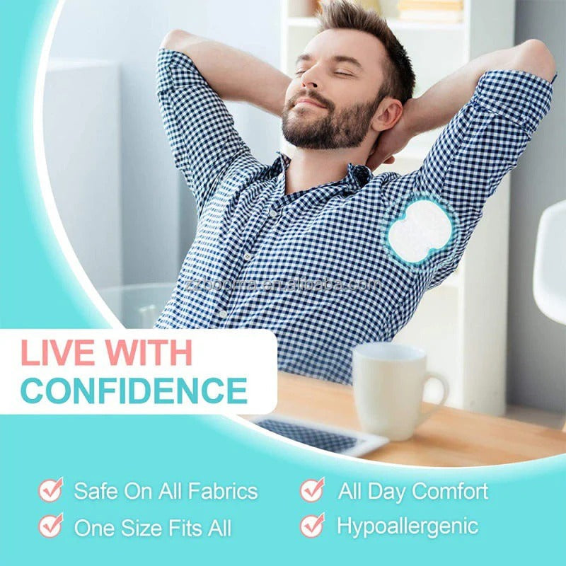🔥Underarm Sweat Pads – Invisible Sweat & Odor Protection | Save 50% Now! | 🔥