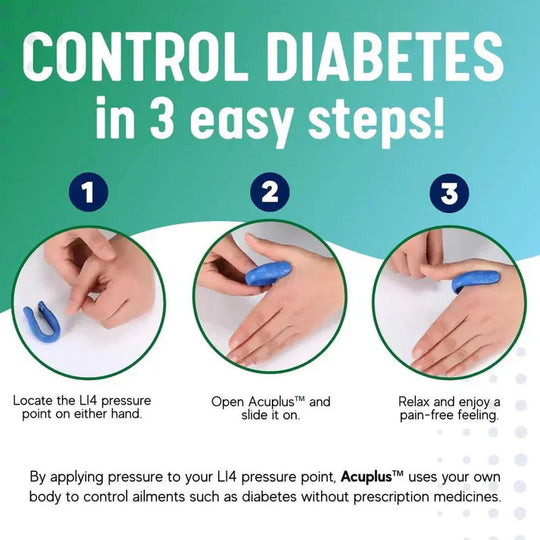 AcuPlus+ Sugar Control Acupressure Clip 🔥 Flat 30% OFF 🔥
